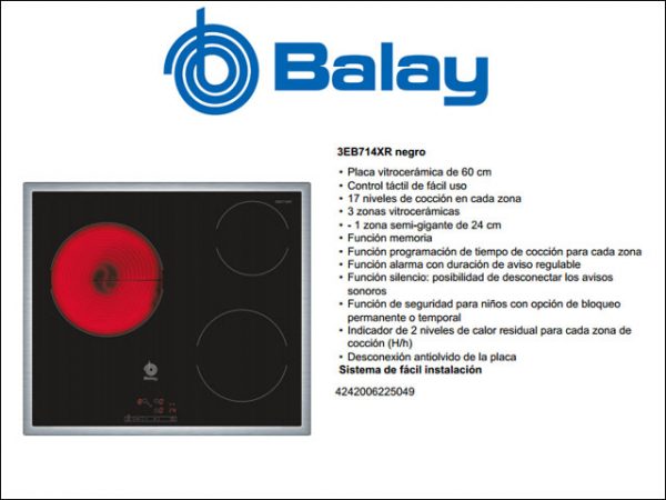 VITROCERAMICA-BALAY-3EB714XR-MARCO-INOX